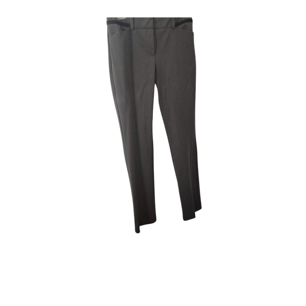 7th Avenue Gray Dress Pants Trousers Size 6 Tall